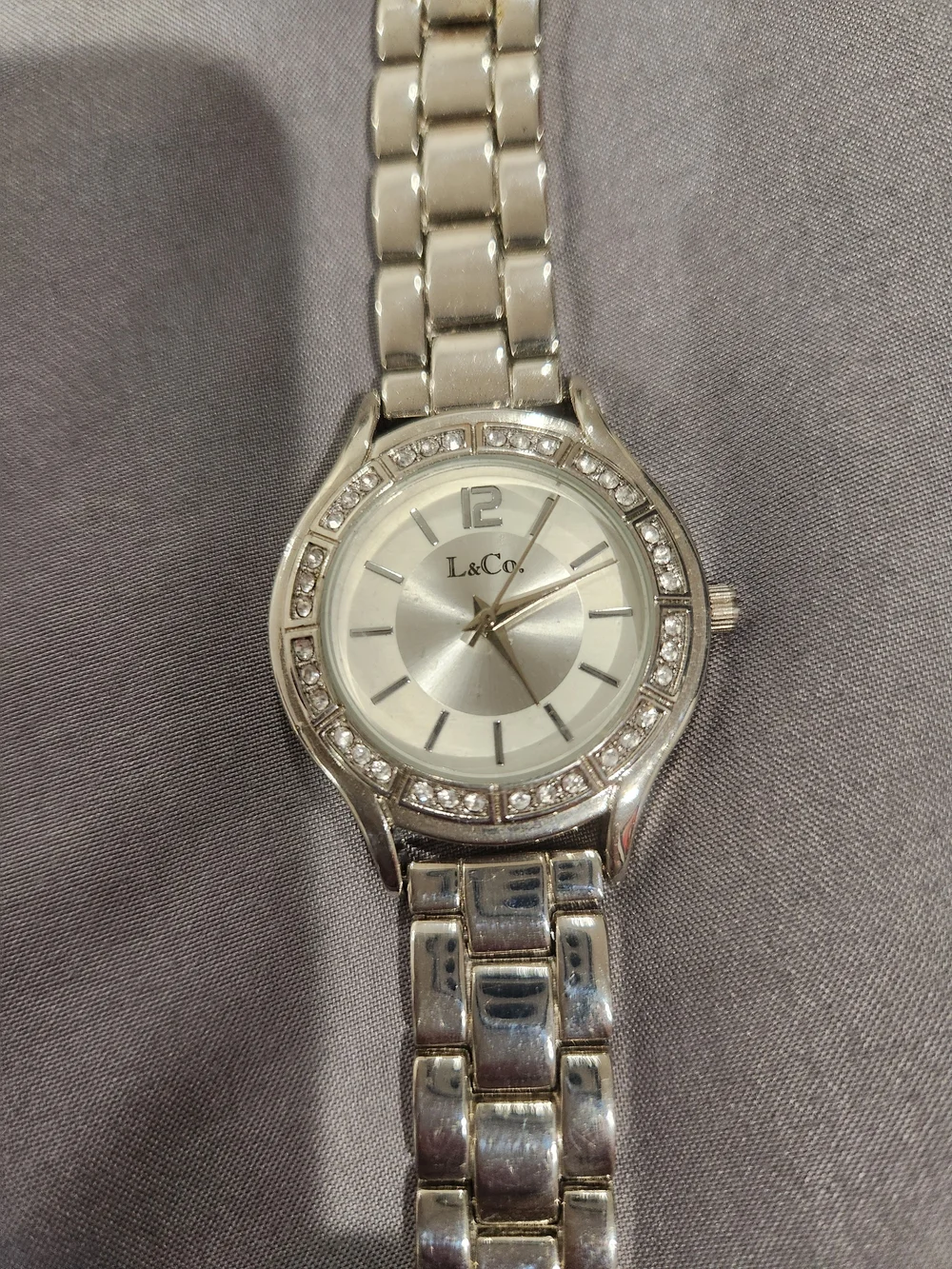 Silver Stainless Steel Womens Watch - Silver